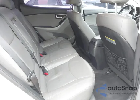 2014 Hyundai Elantra Limited z USA, uszkodzony, nr VIN KMHDH4AE9EU172485